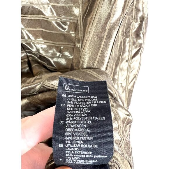 & other stories green button up top women’s size 2 - Picture 6 of 9